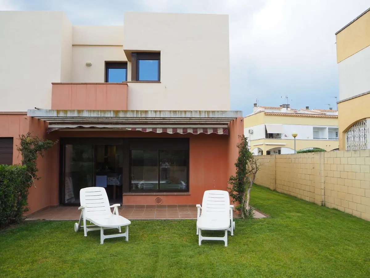 Сasa de vacaciones Villa Casa l'Escala, piscina comuntària i jardí privat